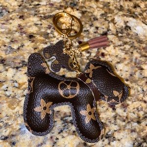 Keychain with tassel